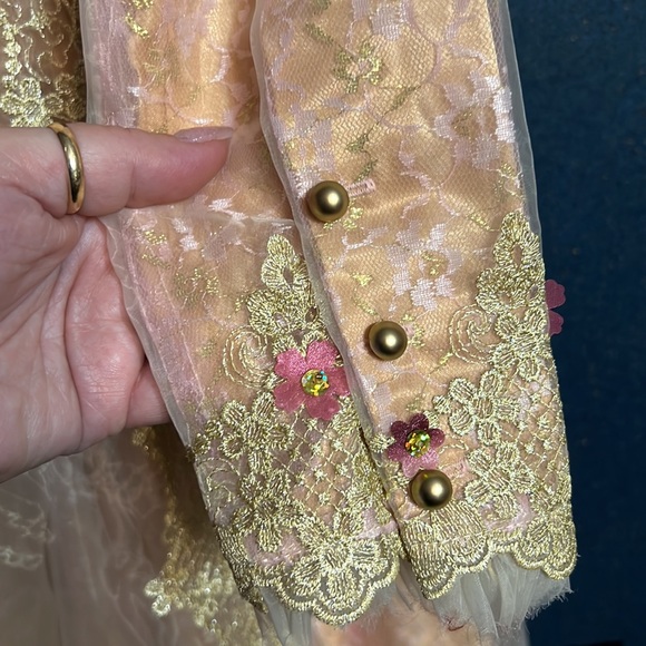 Disney Store maleficent sleeping beauty aurora costume size 7/8 - Picture 8 of 9